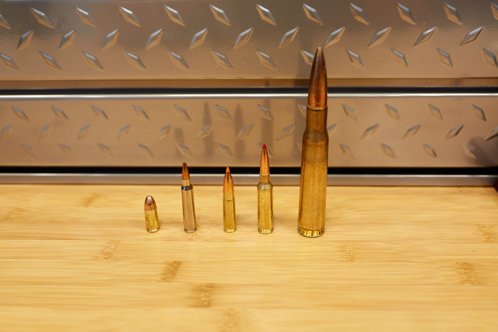 .50 BMG on right